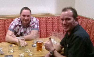 Andrew Langton and Lee Dudman